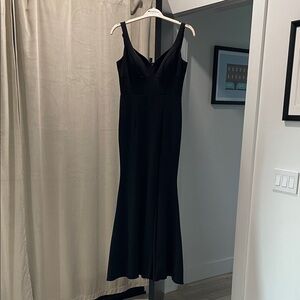 Elegant Black Sleeveless Dress